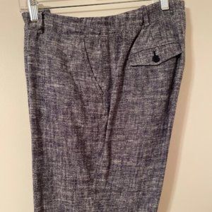 Navy and white summer trousers 12 Petite